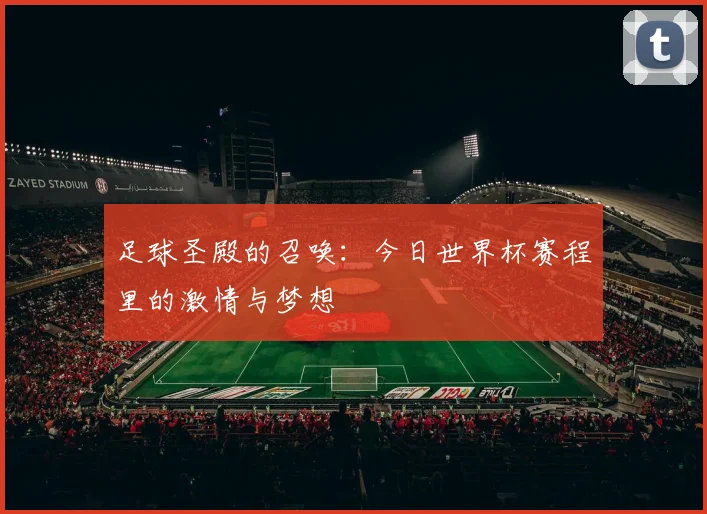 足球圣殿的召唤：今日世界杯赛程里的激情与梦想